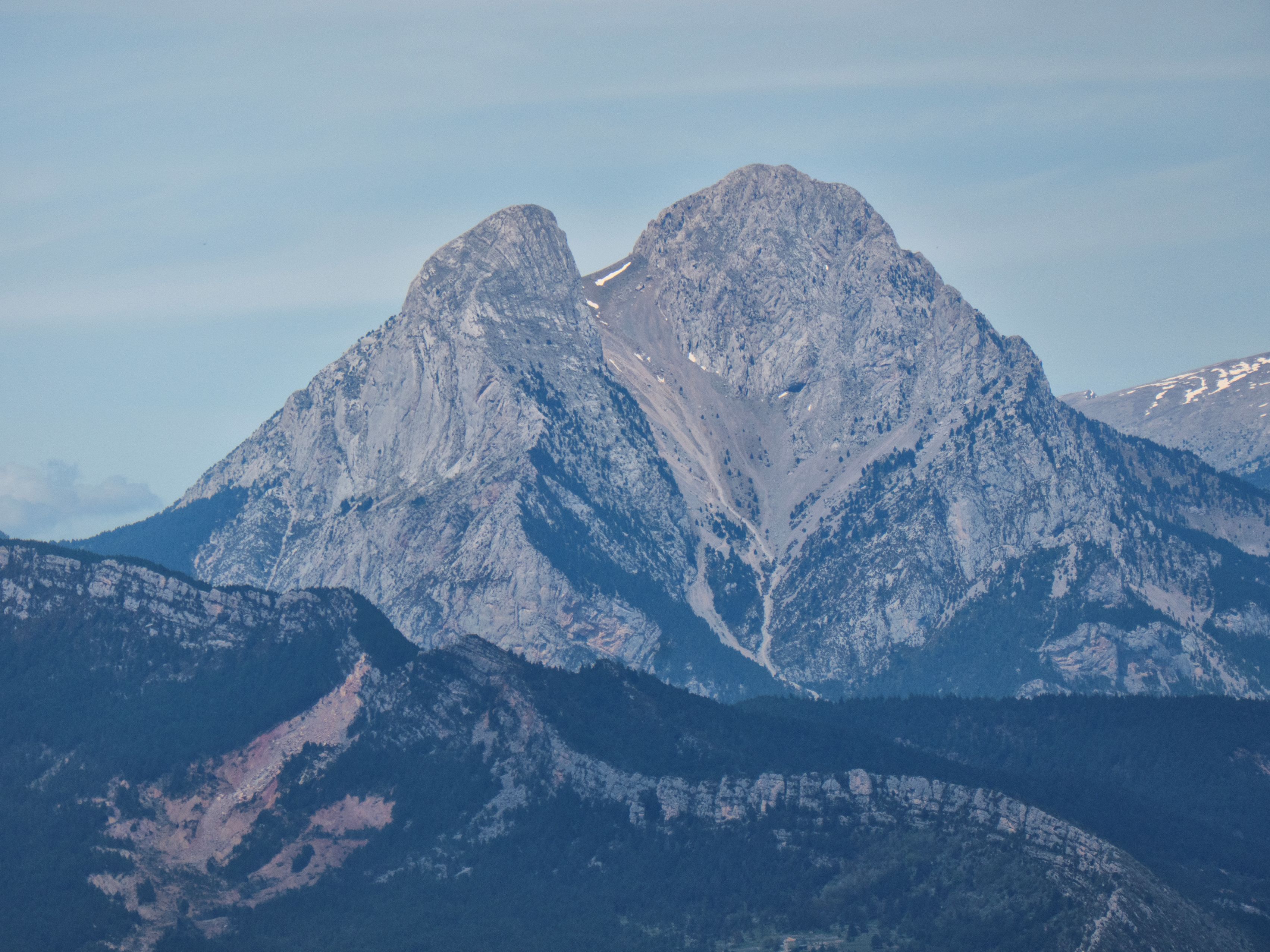 El Pedraforca desde el Sobrepuny