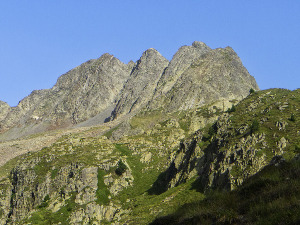 Ascenso a la gran aguja de Gorgutes