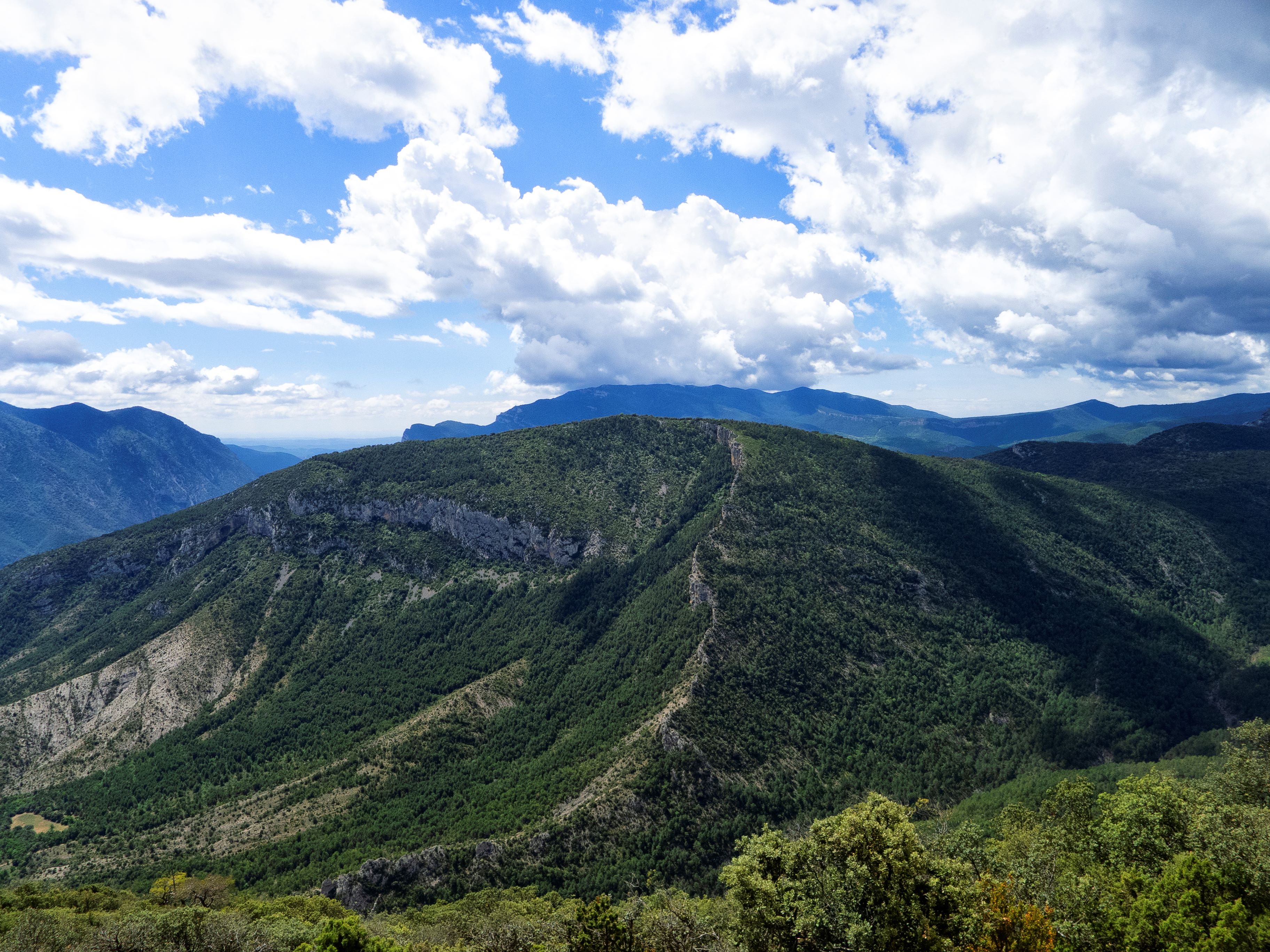 Paseo por encima de Coll de Nargó