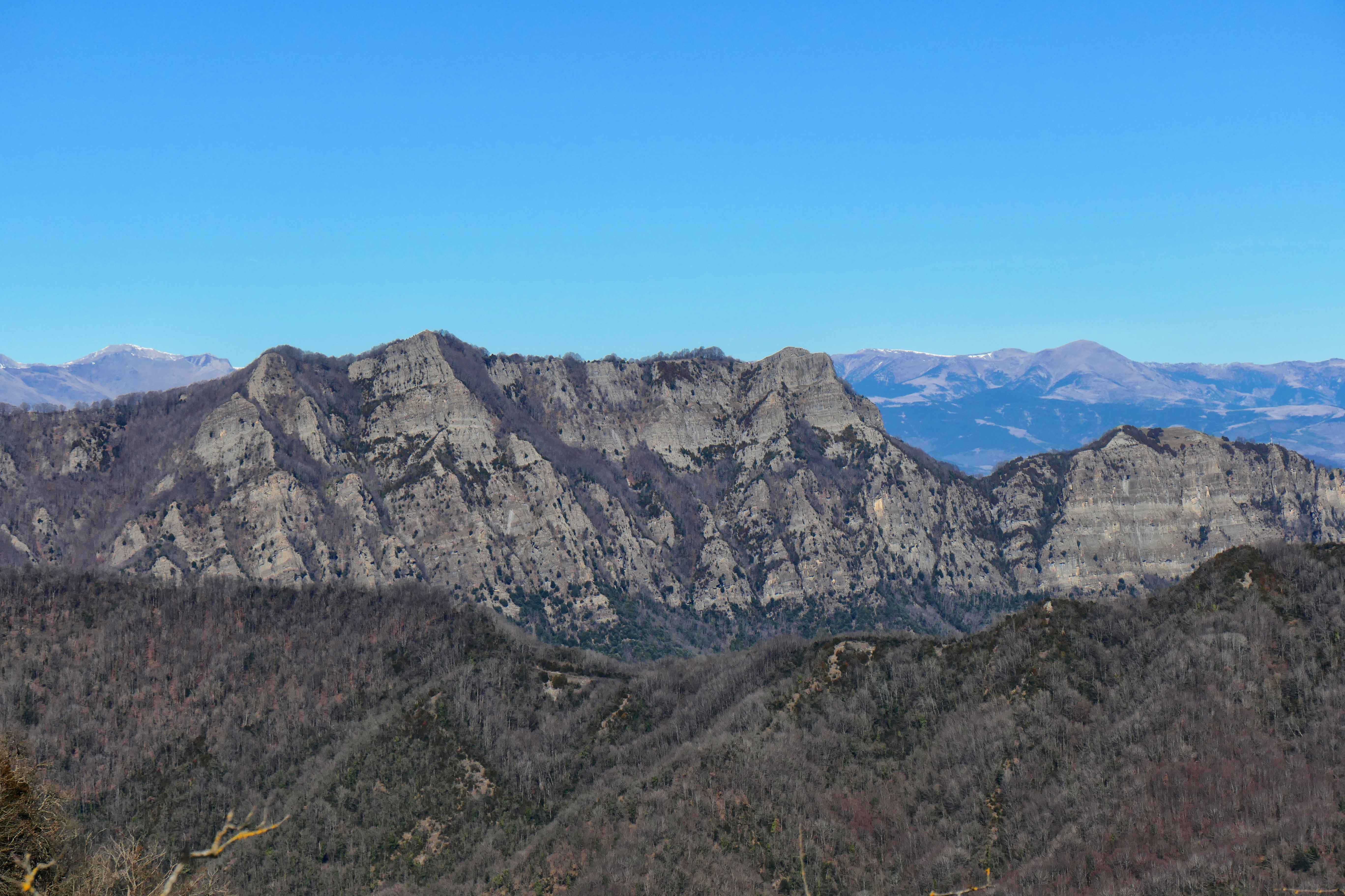 La gran muralla de la Garrotxa