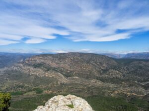 Por el Prepirineo más árido