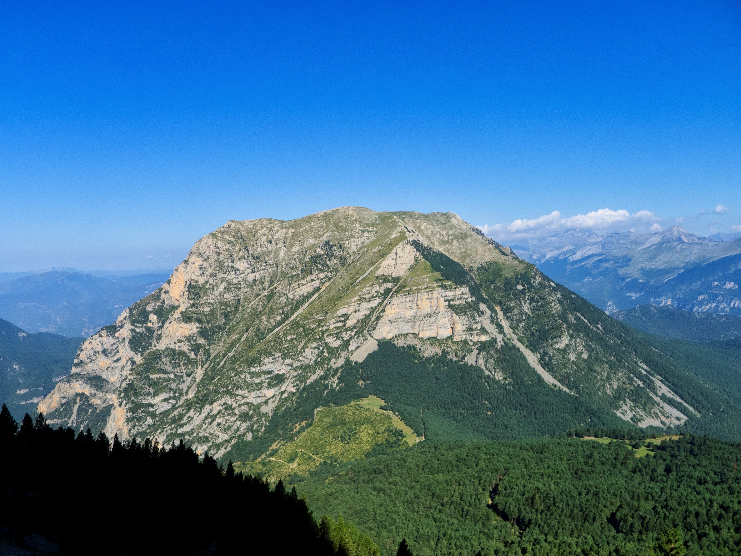 La montaña-isla del Sobrarbe